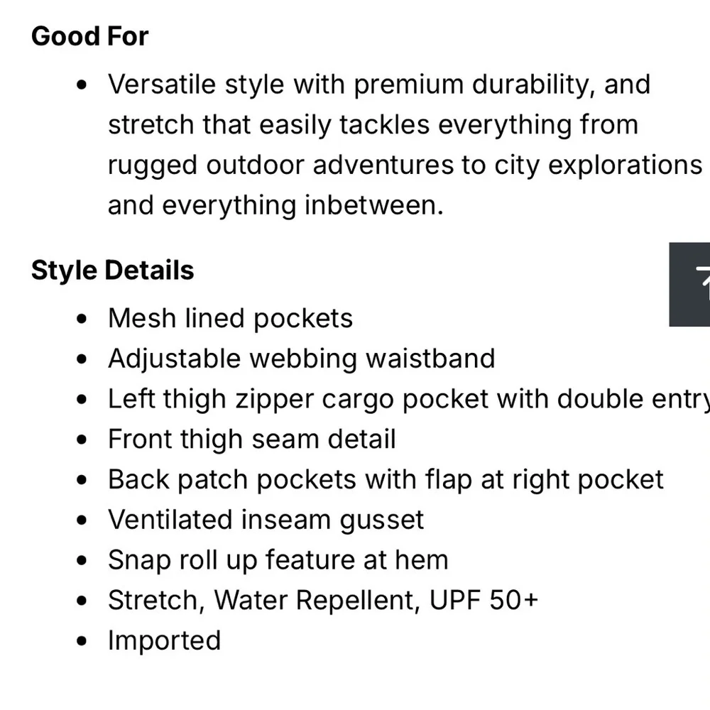 Prana Stretch Zion Stretch Pant